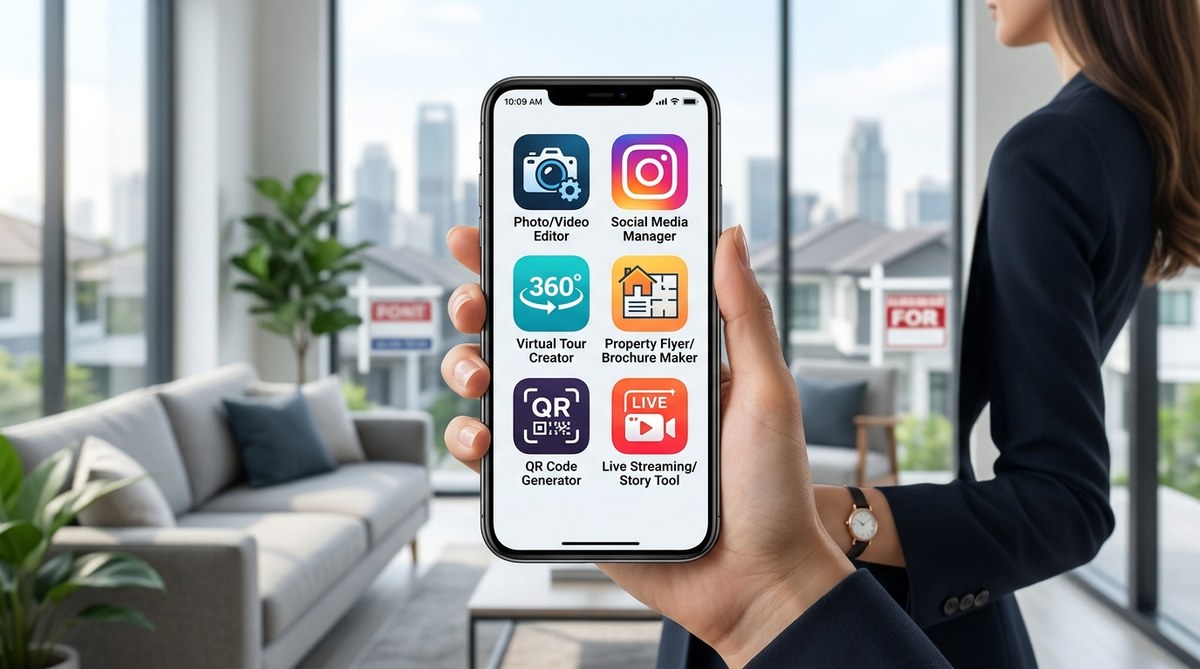 7 Visual Marketing Tools Every Real Estate Agent Needs on Their Smartphone