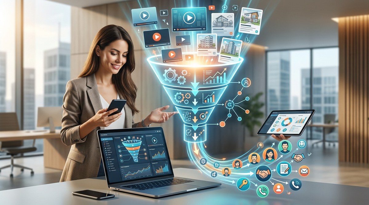 How to Build a Video Marketing Funnel That Turns Listing Views into Buyer Leads